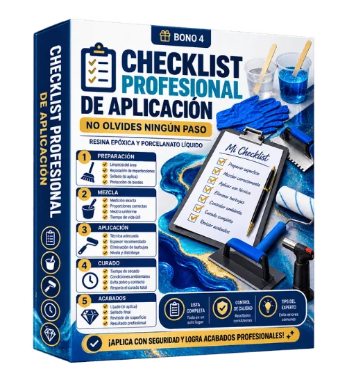 Checklist Profesional para Trabajos con Resina Epoxi